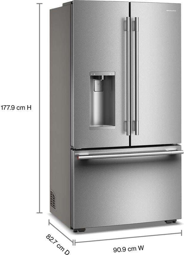 KitchenAid KRFC536SPS 36 Inch Freestanding Counter-Depth Smart