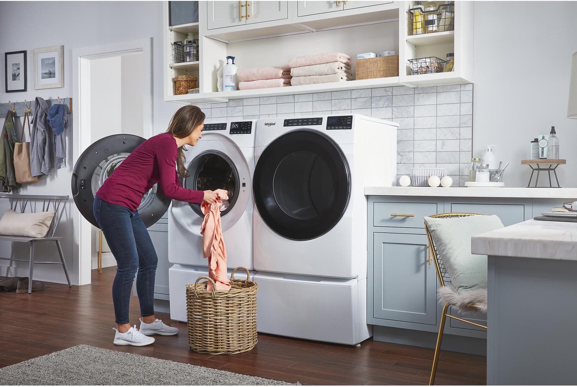 Whirlpool WED5605MW White