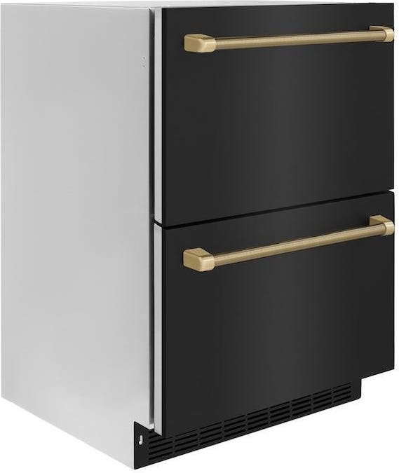 Zline RDSOZBS24KCB Black Stainless Steel Doors And Champagne Bronze H...