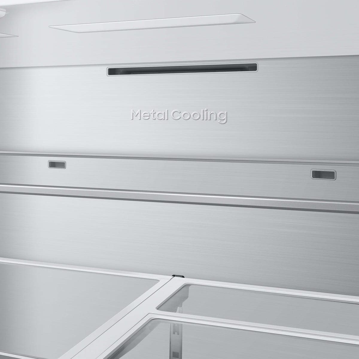 Samsung RF23BB8900AW Bespoke Panel-Ready with White Glass Family Hub™ P...