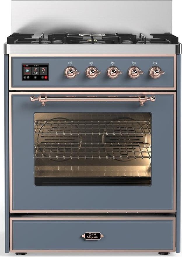 Blue Grey With Copper Trim, Liquid Propane