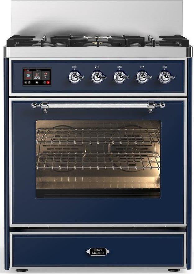 Midnight Blue With Chrome Trim, Natural Gas