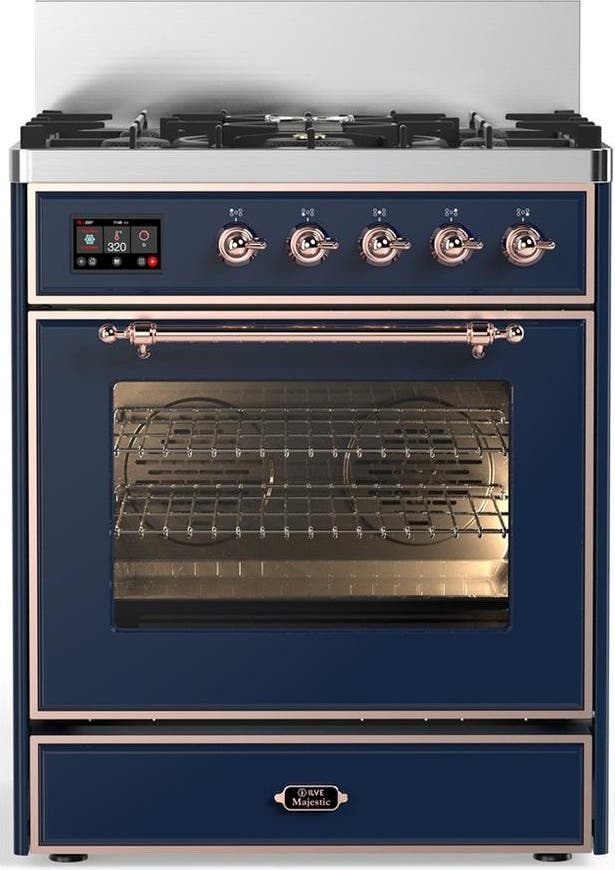 Midnight Blue With Copper Trim, Liquid Propane