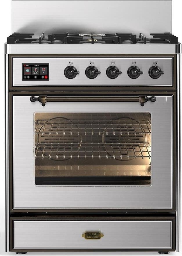 Stainless Steel With Burnished Trim, Natural Gas