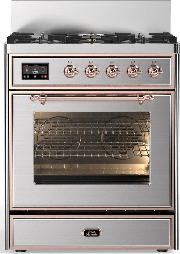 Stainless Steel With Copper Trim, Liquid Propane