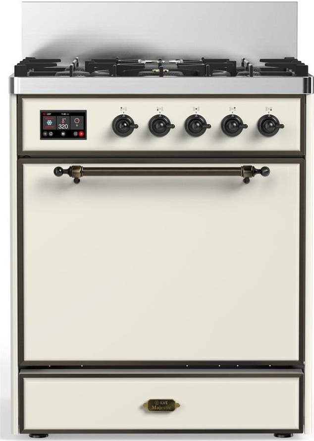 Antique White With Burnished Trim, Natural Gas