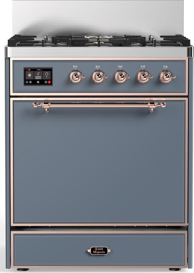 Blue Grey With Copper Trim, Liquid Propane