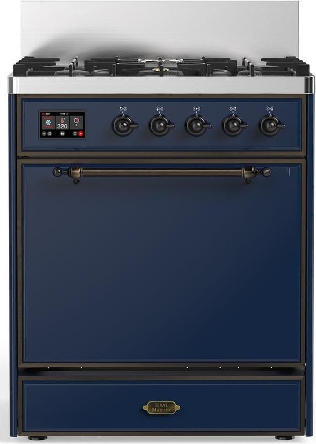 Midnight Blue With Burnished Trim, Liquid Propane