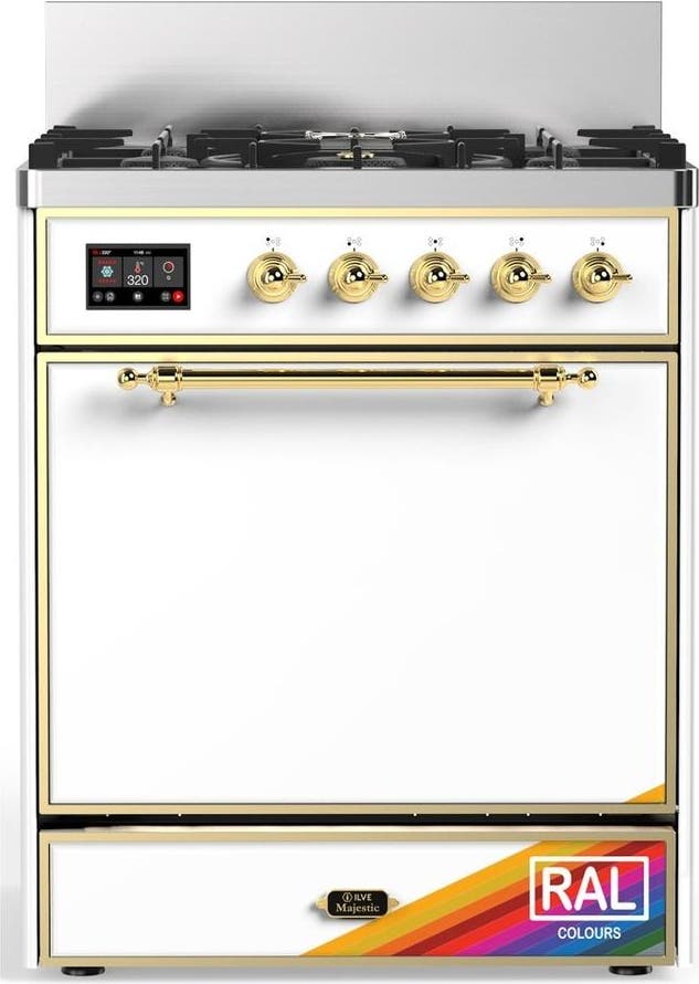 Ral With Brass Trim, Natural Gas