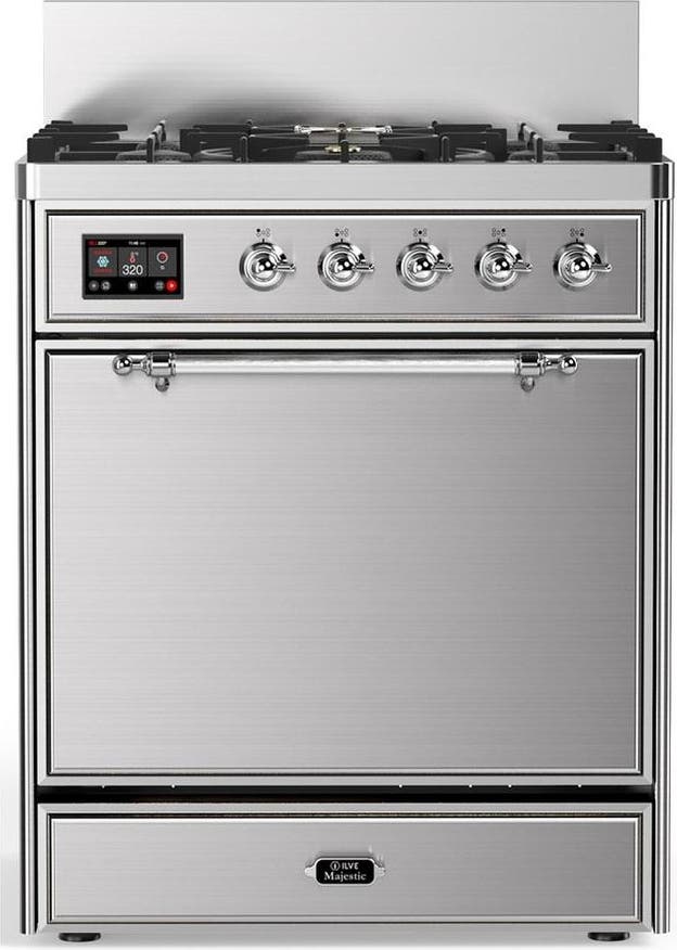 Stainless Steel With Chrome Trim, Liquid Propane