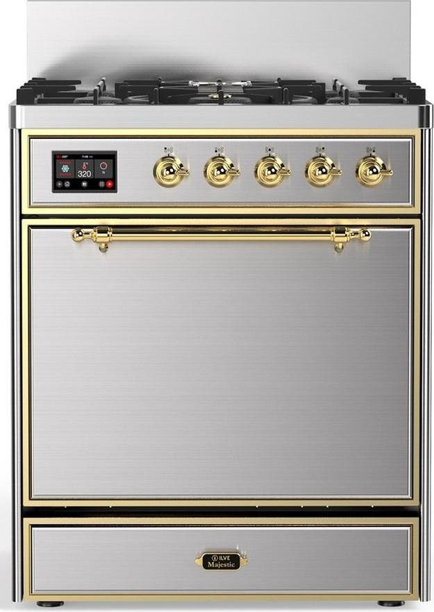 Stainless Steel With Brass Trim, Liquid Propane