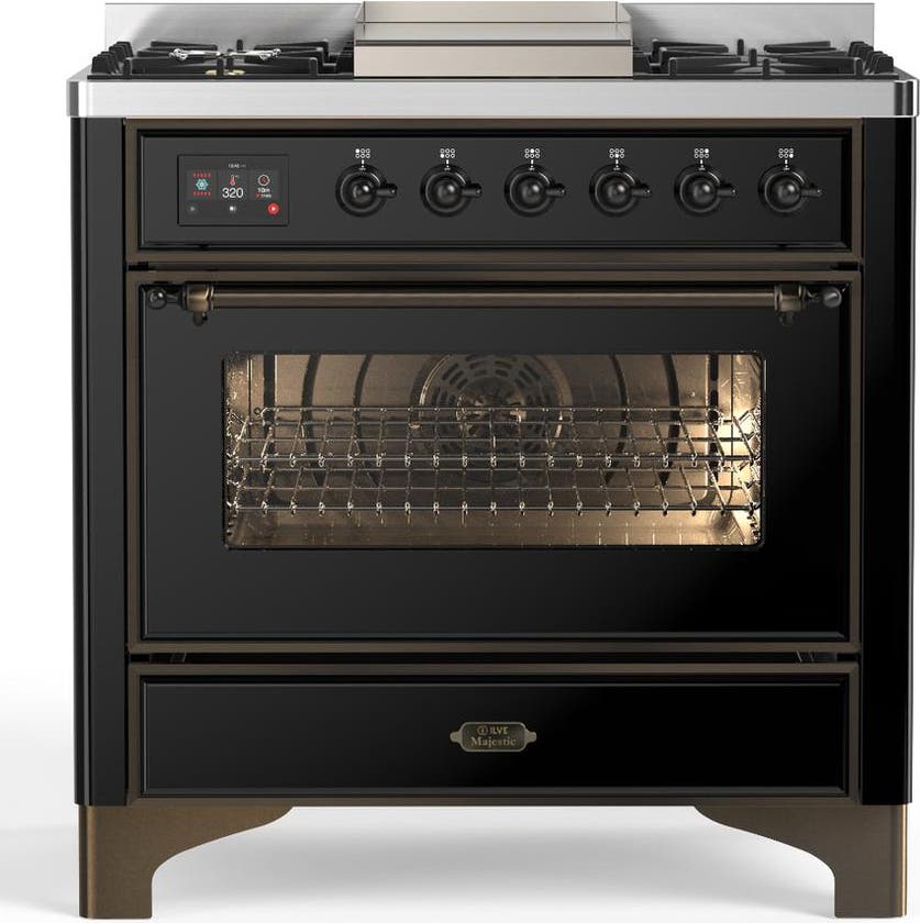 Glossy Black With Burnished Trim, Liquid Propane
