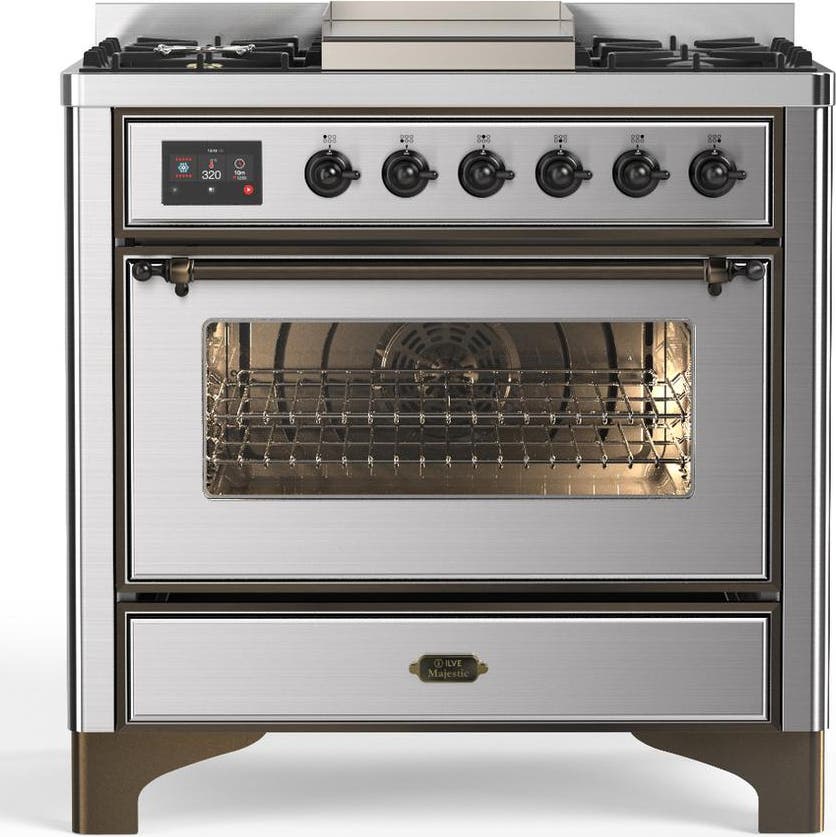 Stainless Steel With Burnished Trim, Natural Gas