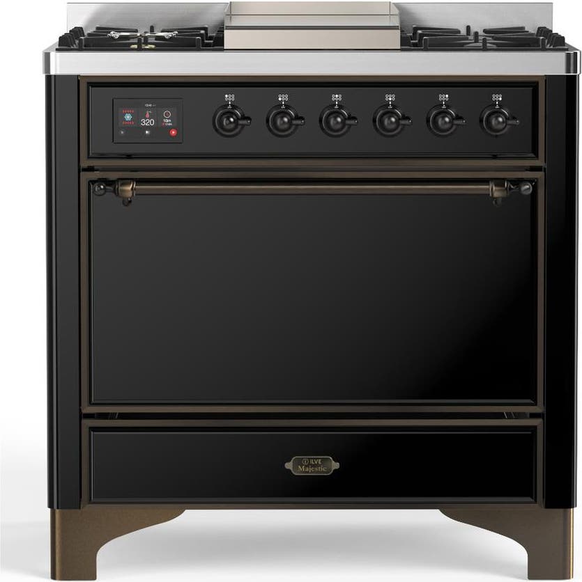 Glossy Black With Burnished Trim, Liquid Propane
