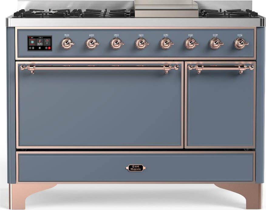 Blue Grey With Copper Trim, Liquid Propane