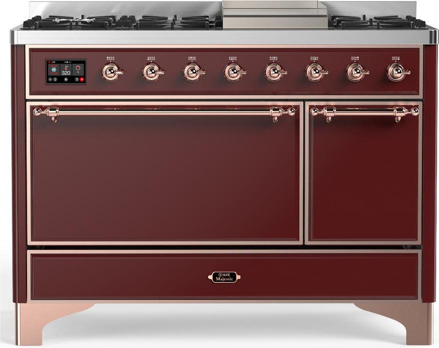 Burgundy With Copper Trim, Liquid Propane