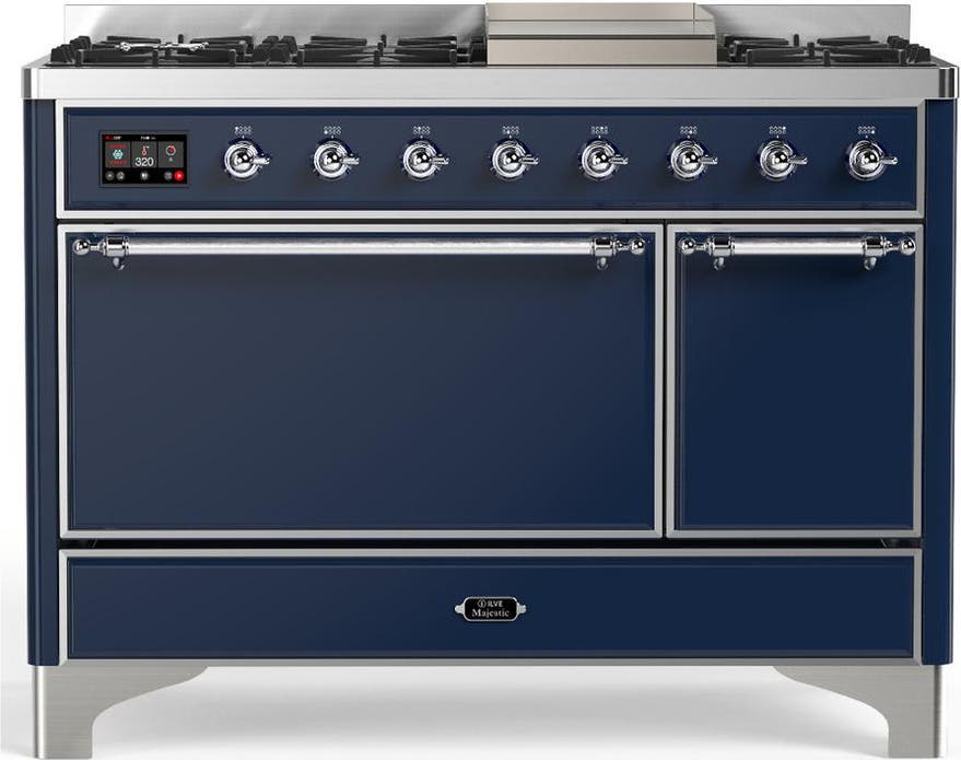 Midnight Blue With Chrome Trim, Natural Gas