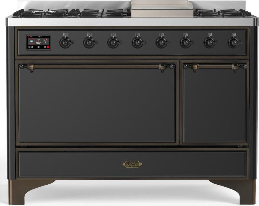 Matte Graphite With Burnished Trim, Natural Gas