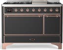 ILVE UM48F Majestic III 48 inch Dual Fuel Range with 8 Burners, Griddle