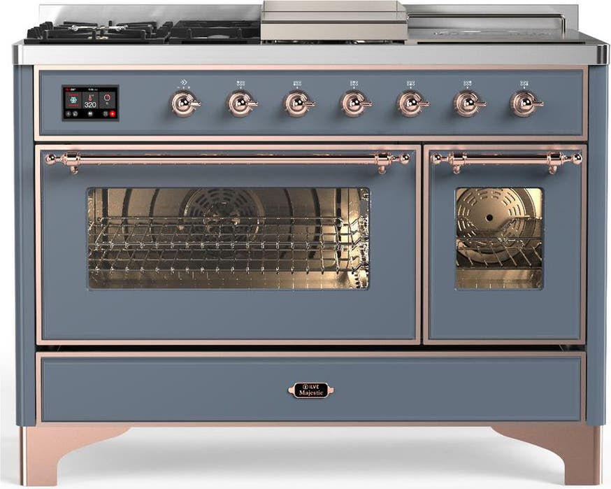 Blue Grey With Copper Trim, Liquid Propane