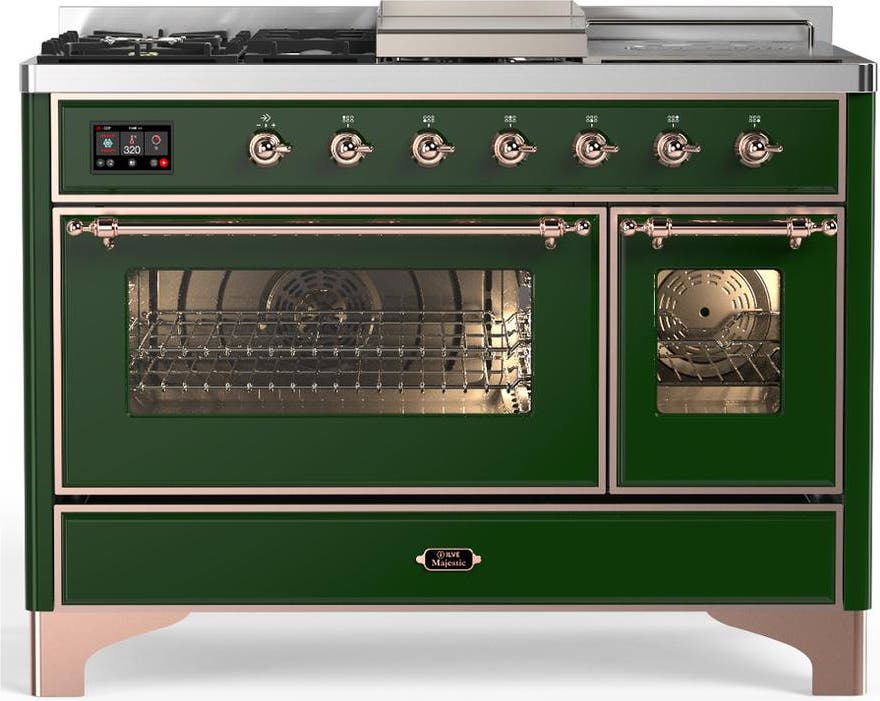 Emerald Green With Copper Trim, Natural Gas