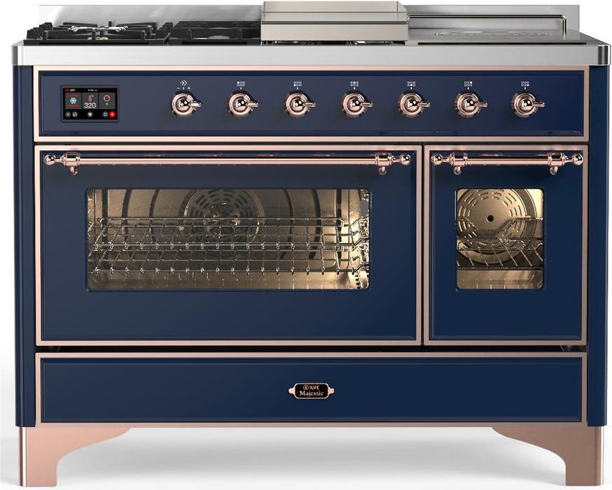 Midnight Blue With Copper Trim, Liquid Propane