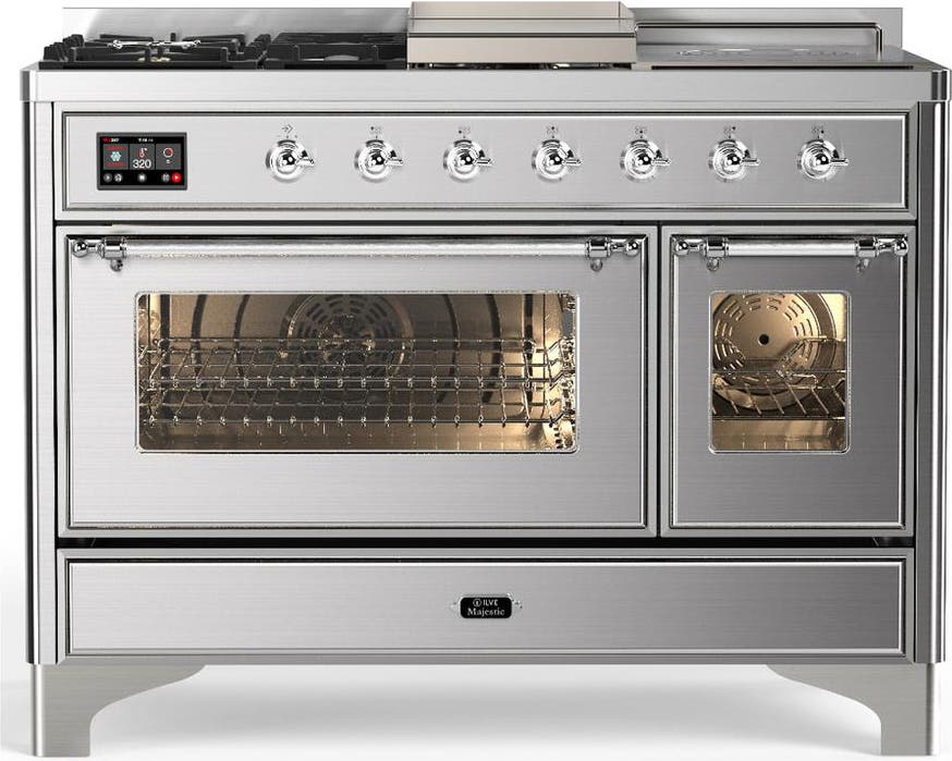 Stainless Steel With Chrome Trim, Liquid Propane