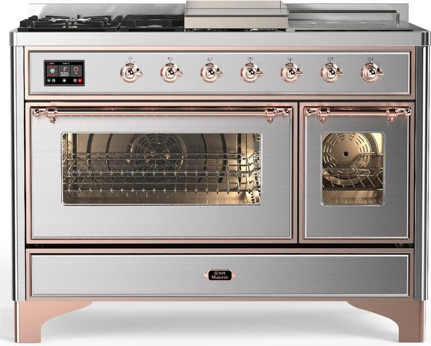Stainless Steel With Copper Trim, Liquid Propane