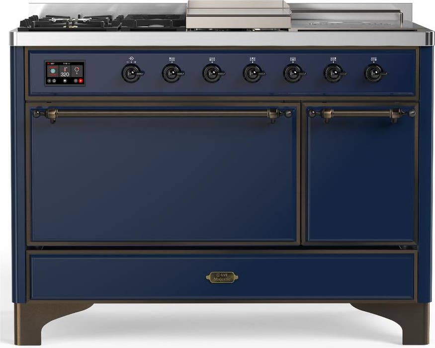 Midnight Blue With Burnished Trim, Natural Gas