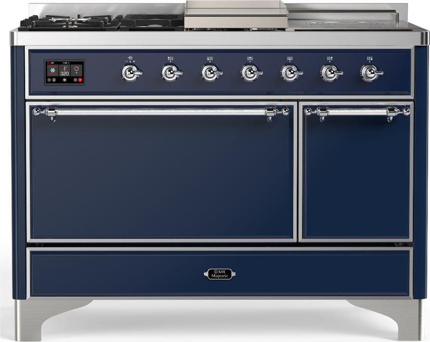 Midnight Blue With Chrome Trim, Natural Gas