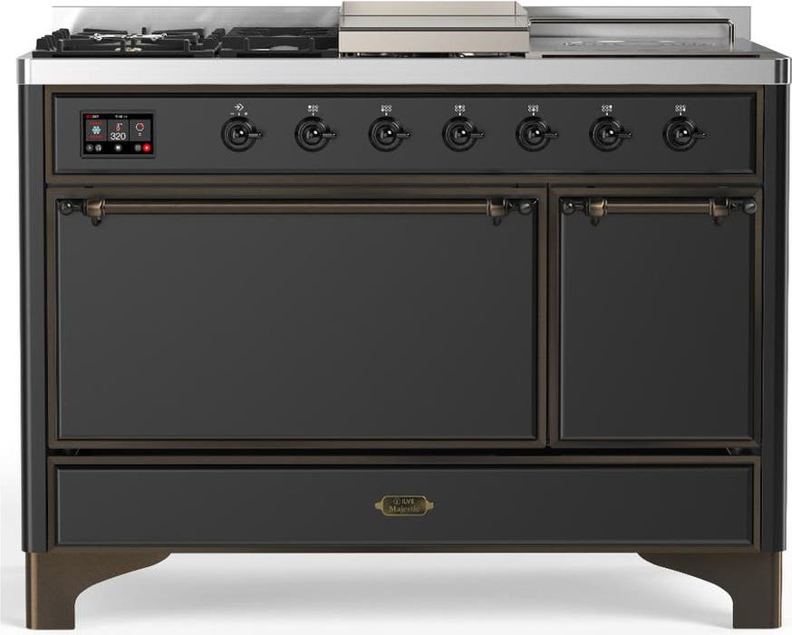 Matte Graphite With Burnished Trim, Natural Gas