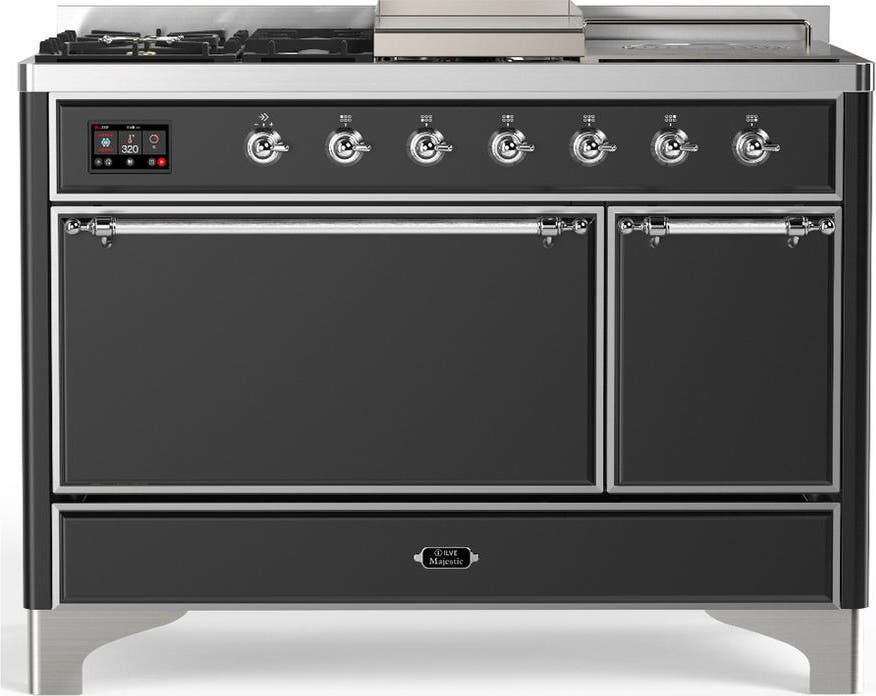 Matte Graphite With Chrome Trim, Liquid Propane