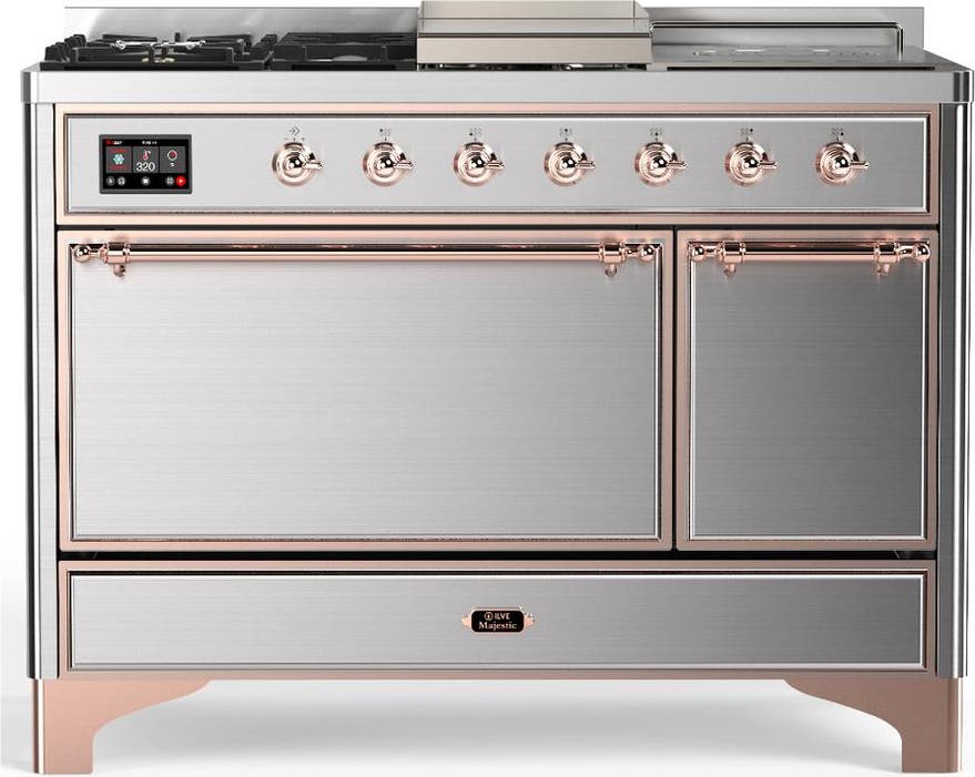 Stainless Steel With Copper Trim, Liquid Propane