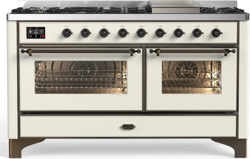 Antique White With Burnished Trim, Natural Gas