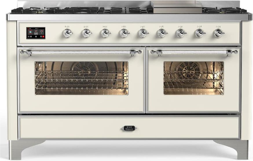 Antique White With Chrome Trim, Liquid Propane