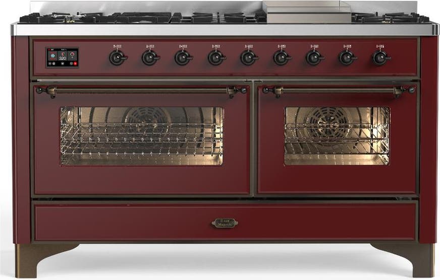 Burgundy With Burnished Trim, Liquid Propane