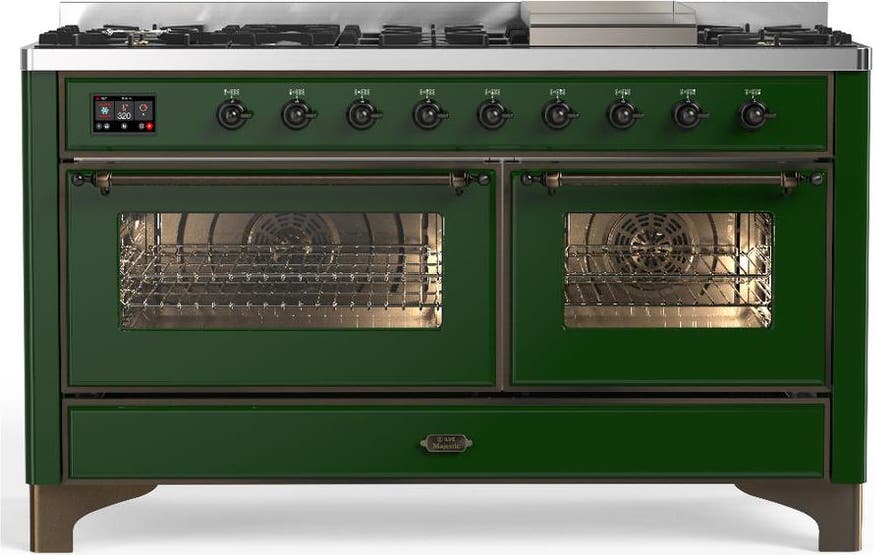Emerald Green With Burnished Trim, Liquid Propane