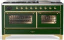ILVE UM60F Majestic III 60 inch Dual Fuel Range with 9 Burners, Griddle