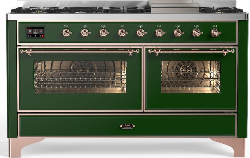 Emerald Green With Copper Trim, Liquid Propane