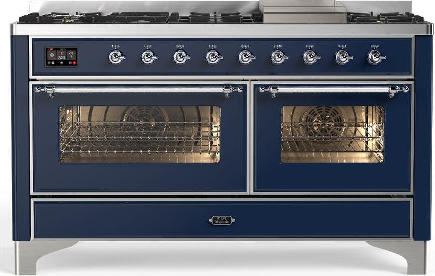 Midnight Blue With Chrome Trim, Liquid Propane