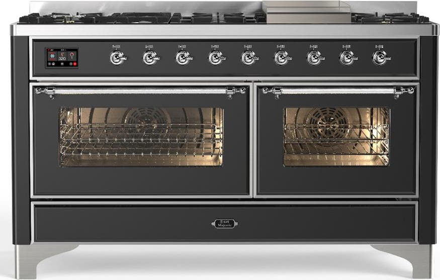 Matte Graphite With Chrome Trim, Liquid Propane