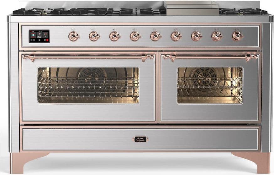 Stainless Steel With Copper Trim, Liquid Propane