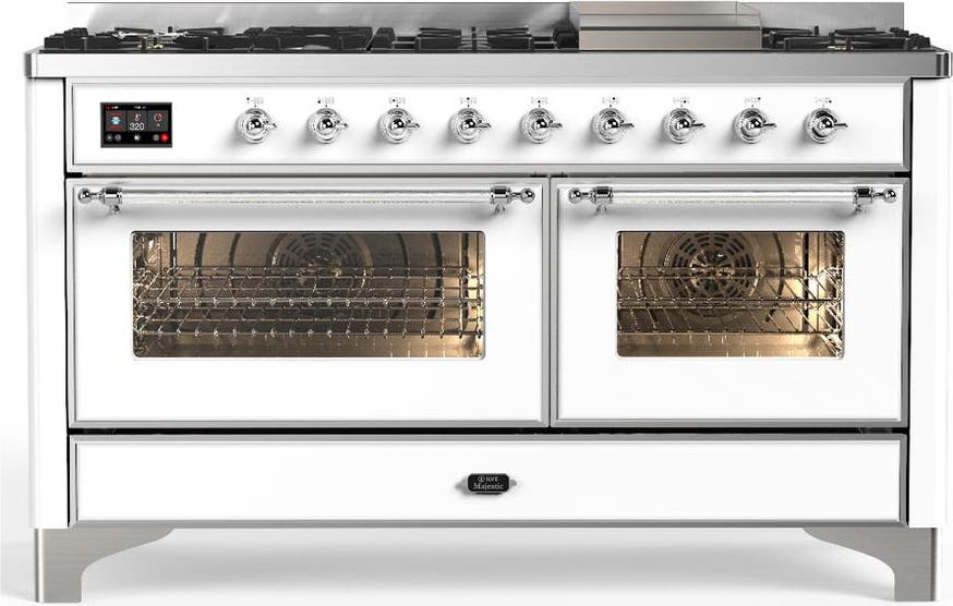 White With Chrome Trim, Liquid Propane
