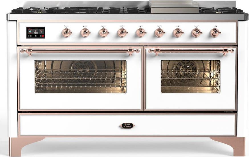 White With Copper Trim, Liquid Propane