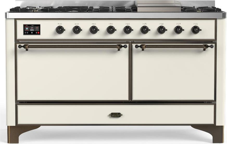Antique White With Burnished Trim, Liquid Propane