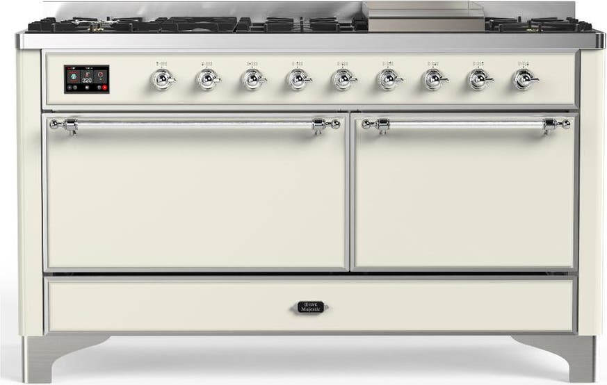 Antique White With Chrome Trim, Liquid Propane