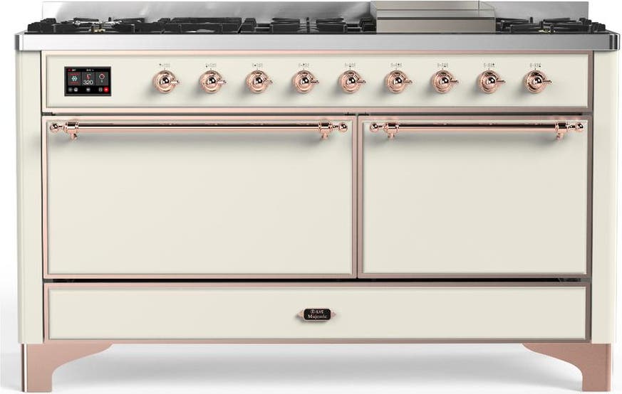 Antique White With Copper Trim, Liquid Propane