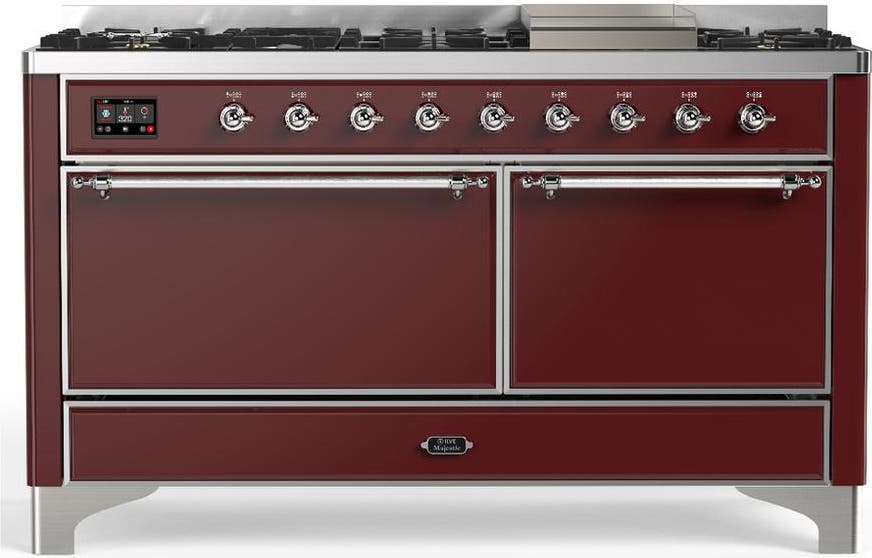Burgundy With Chrome Trim, Liquid Propane