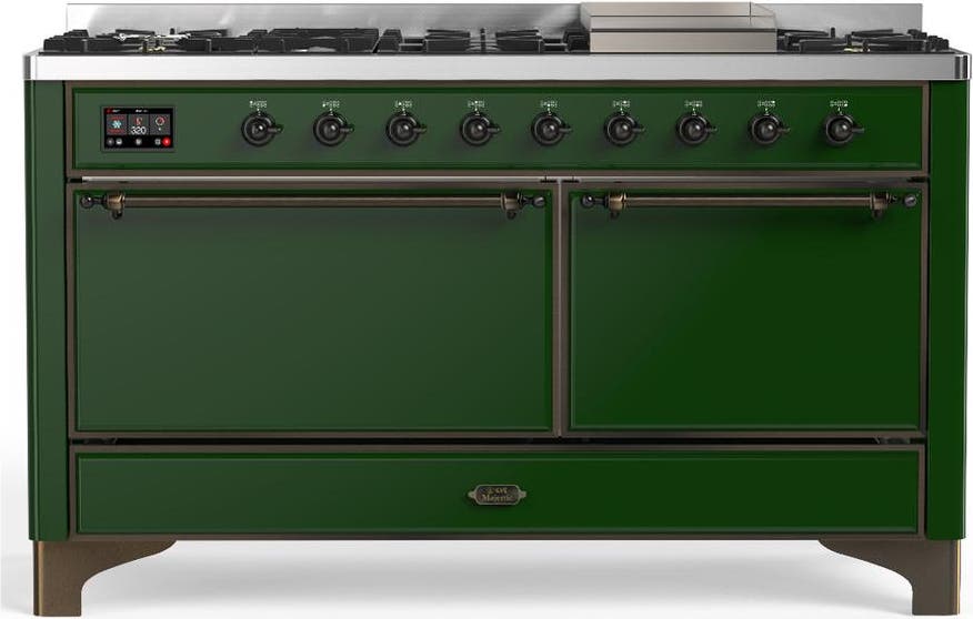 Emerald Green With Burnished Trim, Liquid Propane