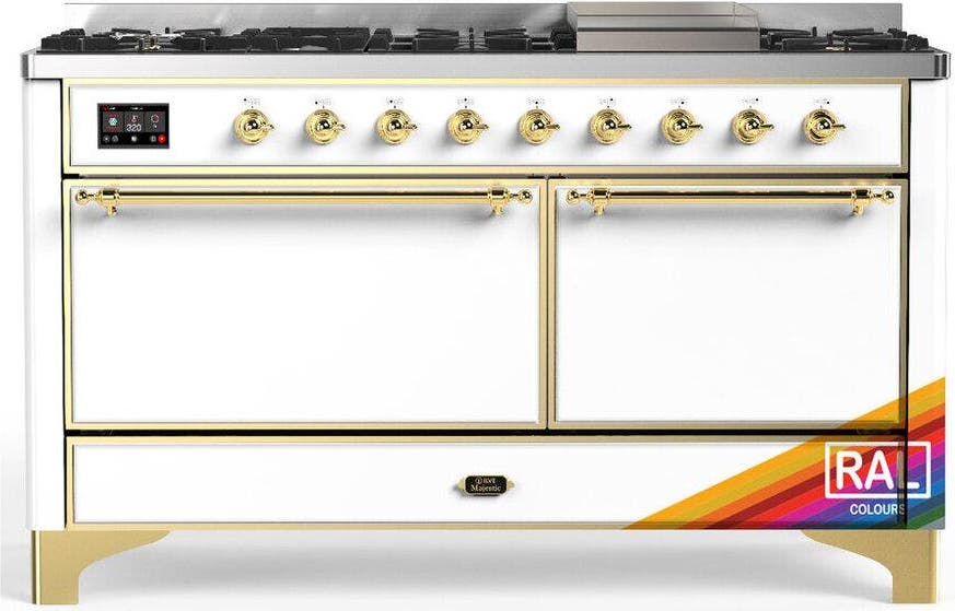 Ral With Brass Trim, Natural Gas